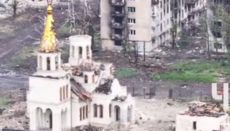 В сети показали разрушенный Борисоглебский храм УПЦ в Часовом Яре