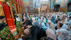PF Onufrie a condus Sfânta Liturghie la mănăstirea Teofania în Ziua Numelui
