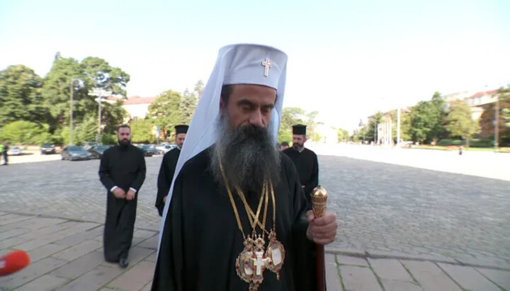 Πατριάρχης της Βουλγαρικής Ορθόδοξης Εκκλησίας Δανιήλ. Φωτογραφία: BTV