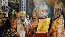 Предстоятель УПЦ в день памяти святых Мефодия и Кирилла поздравил Предстоятеля РПЦ с тезоименитством