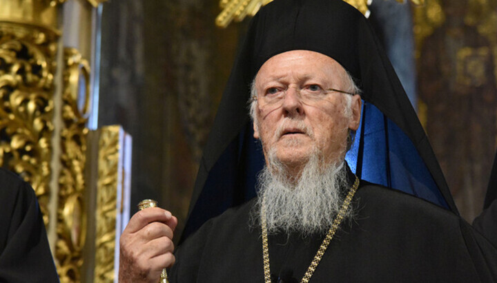 Patriarch Bartholomew. Photo: Ukrinform