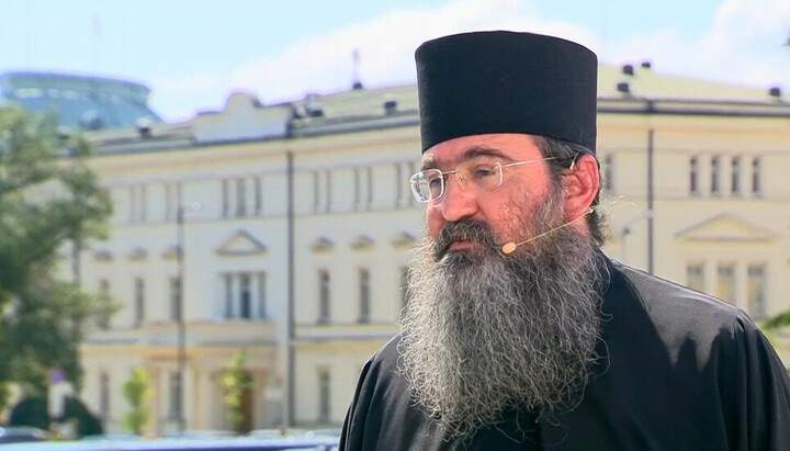Archimandrite Nikanor. Photo: Nova TV