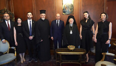 Патриарх Варфоломей встретился с главой правительства в изгнании Абхазии