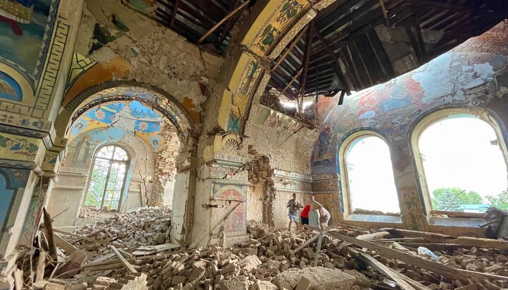 UOC church in Novoekonomichne, Donetsk region. Photo: Pokrovsk Vicariate