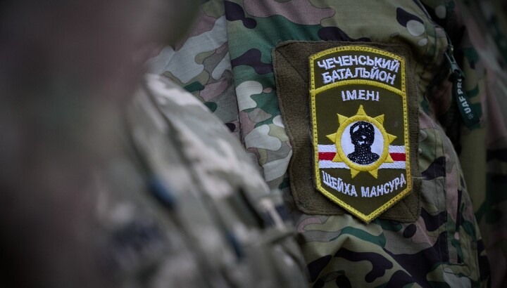 Chechen Battalion. Photo: Ukrnet