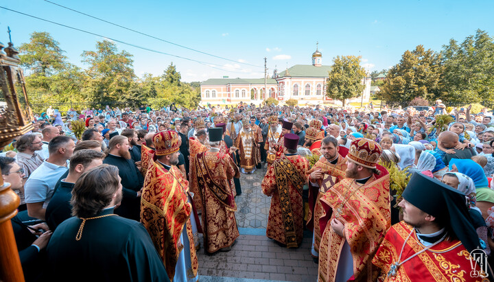 Престольный праздник Пантелеимоновского монастыря в Феофании 9 августа 2024г. Фото: УПЦ