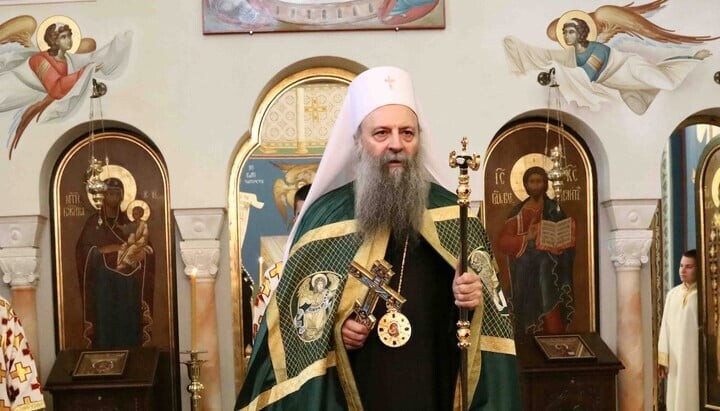 Patriarch Porfirije of Serbia. Photo: spc.rs