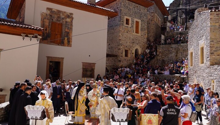 Panagia Soumela Monastery in Trabzon. Photo: Orthodox Times.