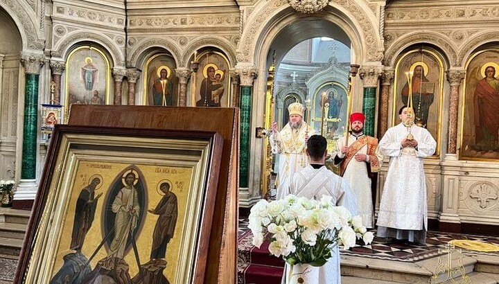 Prayers offered for RF airstrike victims in UOC Cathedral in Sumy