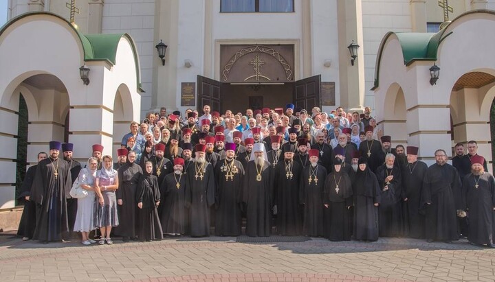 Zaporizhzhia Diocesan Assembly. Photo: Zaporizhzhia Eparchy of the UOC