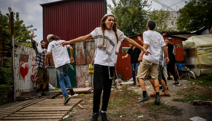 Photo: Uman, 2023. Source: Chaim Goldberg/Flash90