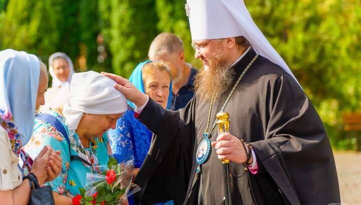 Митрополит Черкаський і Канівський Феодосій. Фото: t.me/Cherkasy_Blagovestnik