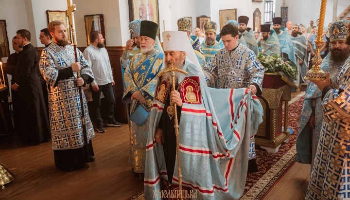 Блаженнейший Митрополит Киевский и всей Украины Онуфрий. Фото: Хмельницкая епархия