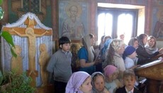 У Запоріжжі в день 6-річчя Іоанно-Богословського храму відправили «дитячу Літургію»