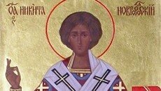 27 травня Православна Церква вшановує пам'ять святителя Микити, затворника Печерського, єпископа Новгородського