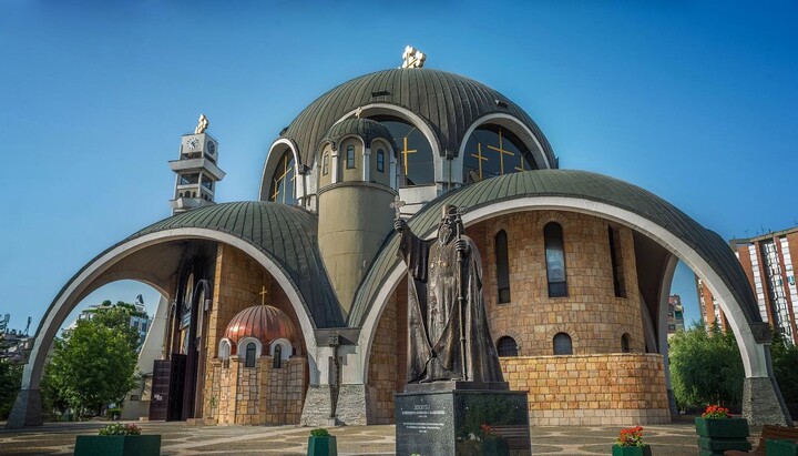 Καθεδρικός ναός στα Σκόπια. Φωτογραφία: liturgija.mk