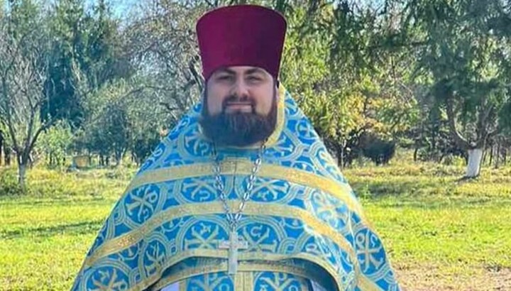 Archpriest Vasyl Rosokha. Photo: Maryna Sabadosh's Faceebook