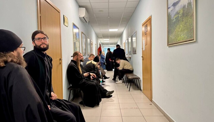 The corridor of the court where the case regarding the Lavra is being heard. Photo: Save_Lavra