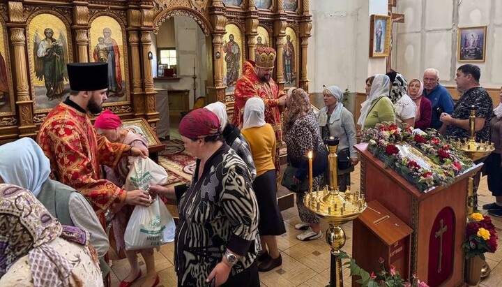 Помощь общинам Покровского викариатства Донецкой епархии УПЦ. Фото: bf-favor.org