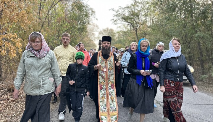 Крестный ход в с. Искровка. Фото: Александрийская епархия