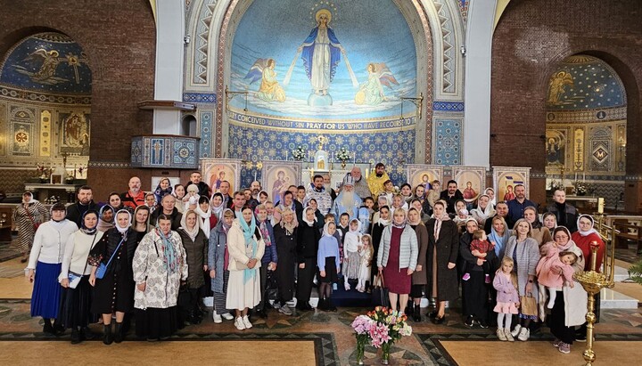 In Dublin, UOC community celebrates its first patronal Protection Feast