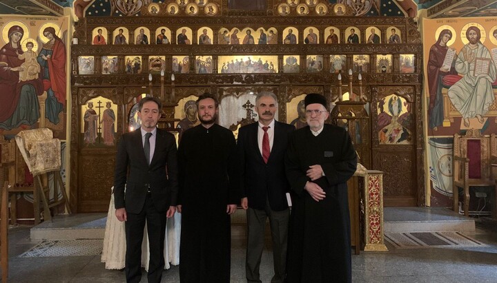 Yelensky at the RomOC temple. Photo: DESS