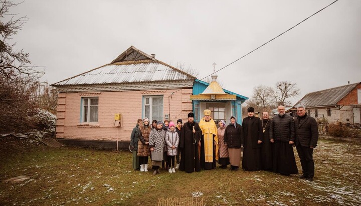 Приход святителя Николая Чудотворца в поселке Меджибож. Фото: Хмельницкая епархия