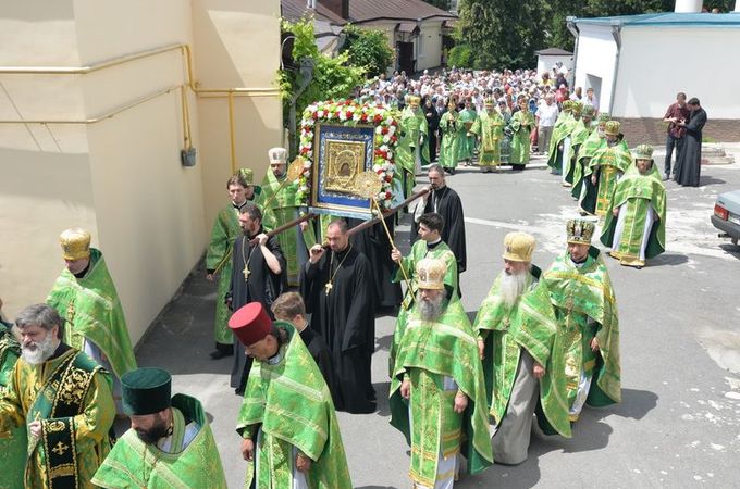 В Херсон прибыла чудотворная Касперовская икона Божией Матери