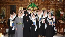 В Городокском духовном училище регентов-псаломщиков состоялся выпуск