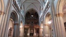 Vandalism at old German basilica