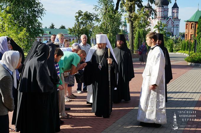 Предстоятель УПЦ поздравил верующих с Рождеством Иоанна Предтечи