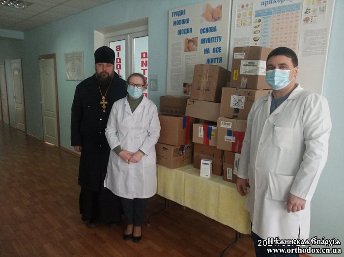 Ніжинська єпархія передала чотирьом лікарням ліки для хворих COVID фото 3
