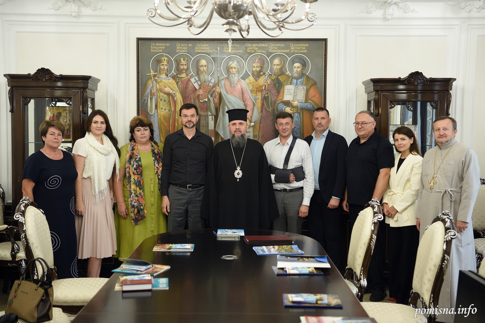 Dumenko receives Brovary authorities as a church community of Trebukhiv фото 1