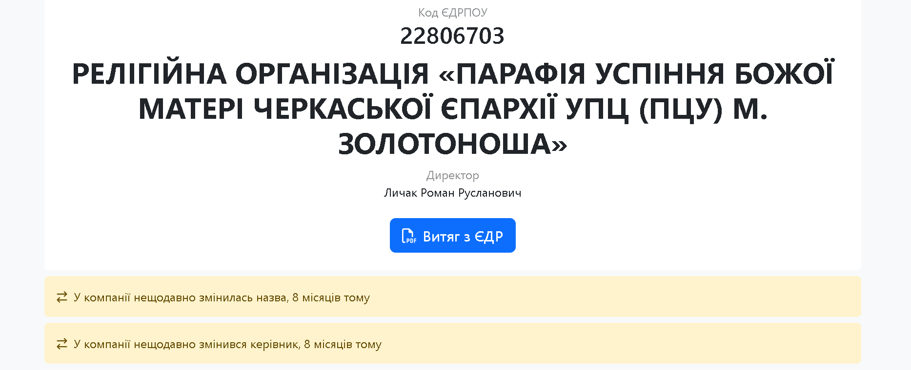 В Золотоноше клирик ПЦУ хочет отобрать Успенский храм УПЦ фото 3